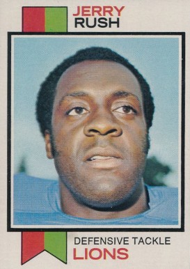 1973 Topps Jerry Rush #66 Football Card
