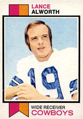1973 Topps Lance Alworth #61 Football Card
