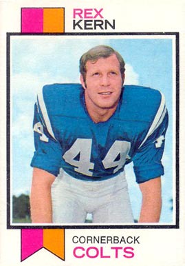1973 Topps Rex Kern #28 Football Card