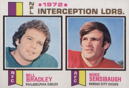 1973 Topps Interception Leaders #5 Football Card