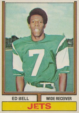 1974 Topps Ed Bell #337 Football Card