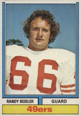 1974 Topps Randy Beisler #268 Football Card