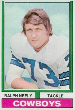 1974 Topps Ralph Neely #187 Football Card