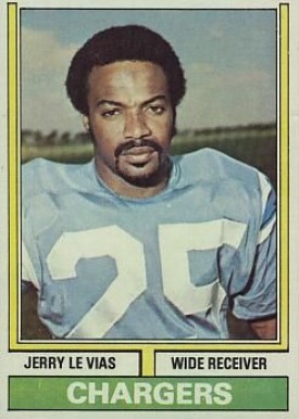1974 Topps Jerry Levias #457 Football Card