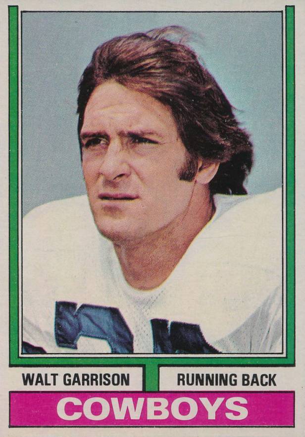 1974 Topps Walt Garrison #335 Football Card