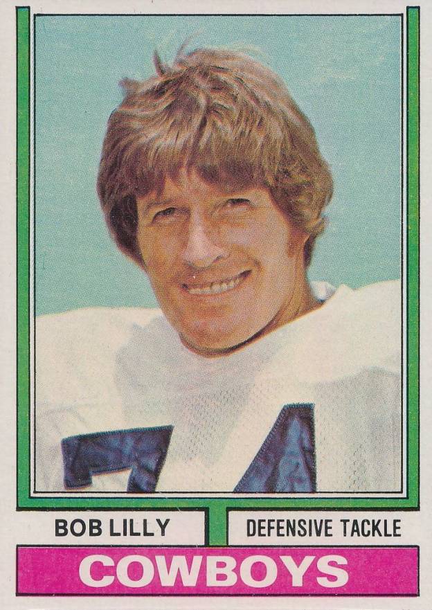 1974 Topps Bob Lilly #250 Football Card