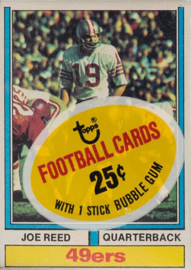 1974 Topps Cello Pack #CP Football Card