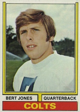 1974 Topps Bert Jones #524 Football Card