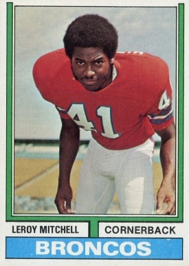 1974 Topps Leroy Mitchell #519 Football Card