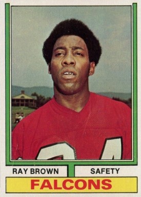 1974 Topps Ray Brown #514 Football Card