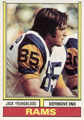 1974 Topps Jack Youngblood #509 Football Card