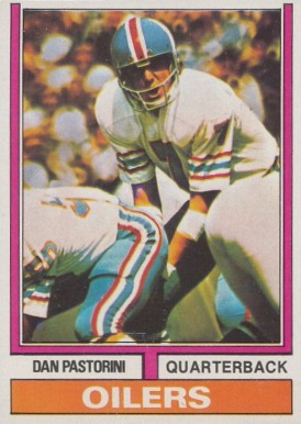 1974 Topps Dan Pastorini #475 Football Card