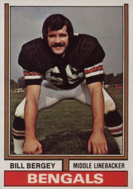 1974 Topps Bill Bergey #447 Football Card