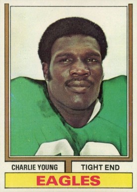 1974 Topps Charlie Young #449 Football Card