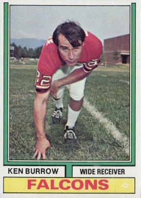 1974 Topps Ken Burrow #473 Football Card