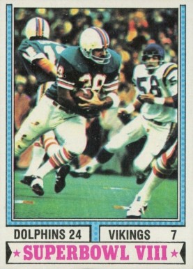 1974 Topps Super Bowl #463 Football Card