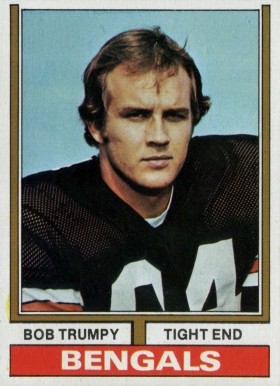 1974 Topps Bob Trumpy #210 Football Card