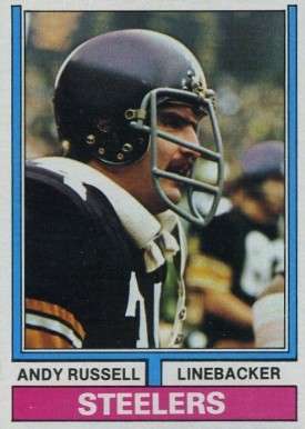 1974 Topps Andy Russell #410 Football Card