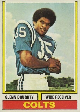 1974 Topps Glenn Doughty #411 Football Card