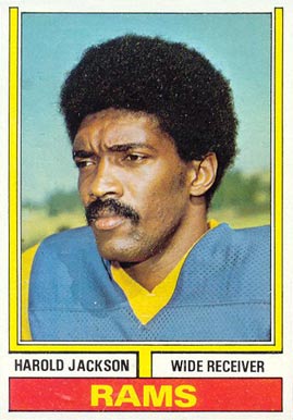 1974 Topps Harold Jackson #420 Football Card