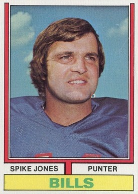 1974 Topps Spike Jones #423 Football Card