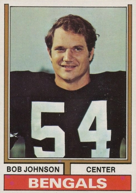 1974 Topps Bob Johnson #424 Football Card