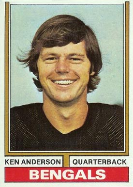 1974 Topps Ken Anderson #401 Football Card