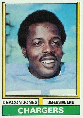 1974 Topps Deacon Jones #390 Football Card