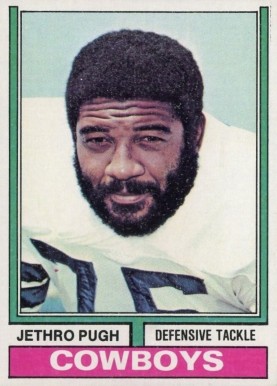 1974 Topps Jethro Pugh #387 Football Card