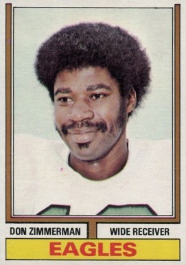 1974 Topps Dan Zimmerman #379 Football Card