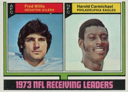 1974 Topps Receiving Leaders #330 Football Card