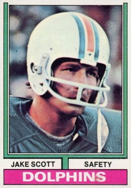 1974 Topps Jake Scott #305 Football Card