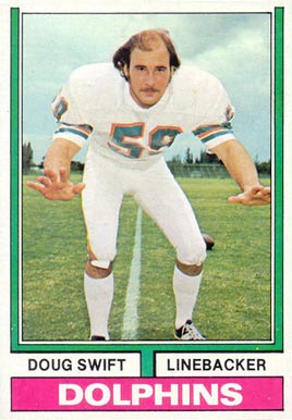 1974 Topps Doug Swift #251 Football Card
