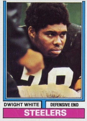 1974 Topps Dwight White #246 Football Card