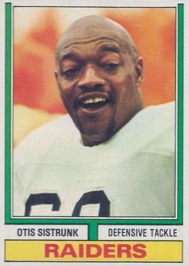 1974 Topps Otis Sistrunk #194 Football Card