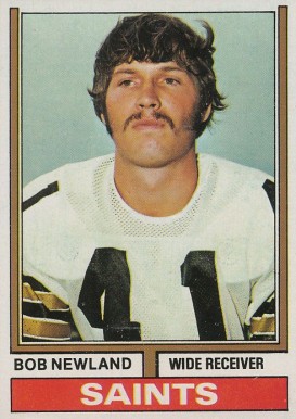 1974 Topps Bob Newland #179 Football Card