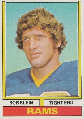 1974 Topps Bob Klein #152 Football Card
