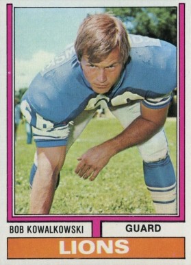 1974 Topps Bob Kawlkowski #147 Football Card