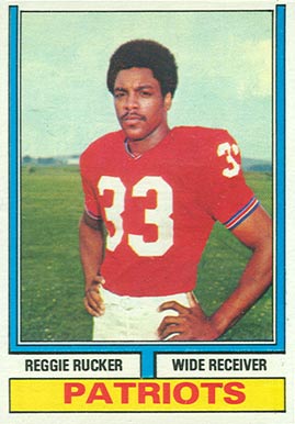 1974 Topps Reggie Rucker #145 Football Card