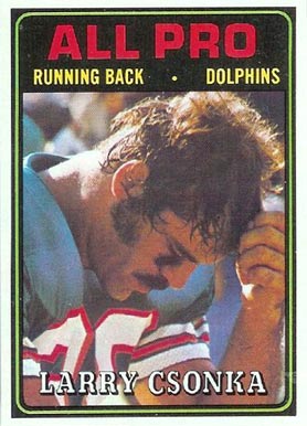 1974 Topps Larry Csonka #131 Football Card