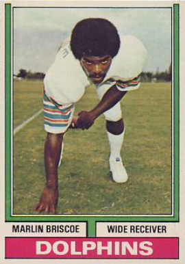 1974 Topps Marlin Briscoe #92 Football Card