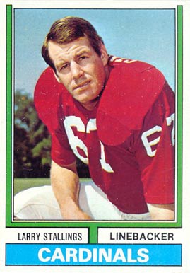 1974 Topps Larry Stallings #112 Football Card
