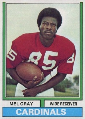 1974 Topps Mel Gray #8 Football Card