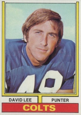 1974 Topps David Lee #17 Football Card