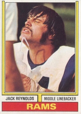 1974 Topps Jack Reynolds #25 Football Card
