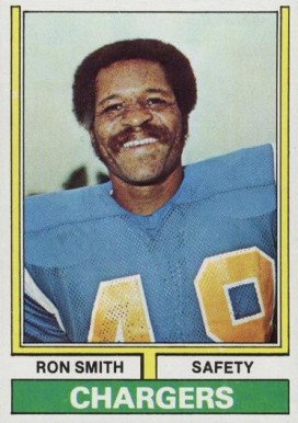 1974 Topps Ron Smith #45 Football Card