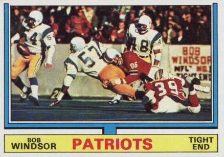 1974 Topps Bob Windsor #49 Football Card
