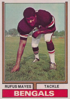 1974 Topps Rufus Mayes #61 Football Card