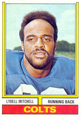 1974 Topps Lydell Mitchell #69 Football Card