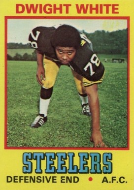 1974 Wonder Bread Dwight White #27 Football Card